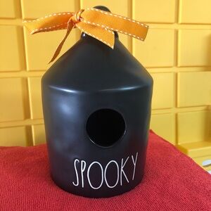 Rae Dunn Spooky bird house